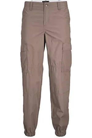 JACK & JONES Jpstkarl Jjflint Sa Cuffed Pantaloni Cargo, Falco, W32 / L32 Uomo