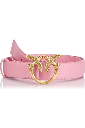 Pinko Love Berry H3 Belt Vitello Seta, Cintura Donna, , M