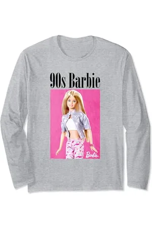 Barbie Maglietta Donna , Ufficiale, Anni 90 Maglia a Manica