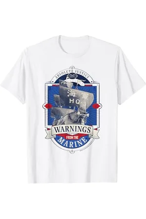 Onepiece Garp Warship HQ 3 Avvertenze dal cane marino Maglietta