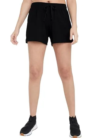 Champion Pantaloncini da Donna, Leggeri e Comodi, in Morbido Jersey (Taglie Forti Disponibili), , XX-Large