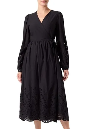 Y.A.S Y.A.S luma LS Long Wrap Dress S. Noos Vestito Avvolgente, , L Donna