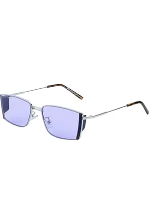 Urban classics Occhiali da Sole da Uomo Donna Rettangolari Retro, Occhiali con Astine in Metallo Protezione UV 400, Disponibili in 3 Colori