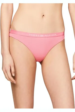 Tommy Hilfiger Slip Bikini Donna Hipster, (Botanical Pink), S