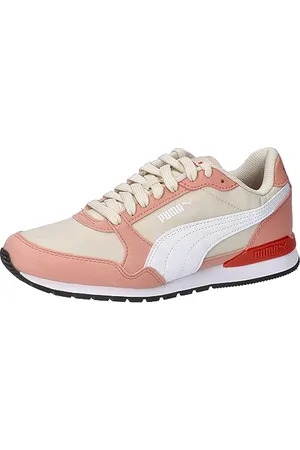 PUMA St Runner V3 NL Jr, Scarpe da Ginnastica, Alpine Snow White Poppy Pink, 38.5 EU