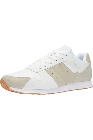 Kappa Logo Robin, Scarpe da Corsa Uomo, White-Grey Lt, 43 EU