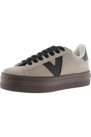 victoria Sneaker Barcelona Ciclista Crosta di Pelle & Piattaforma & Pezzi A Contrasto 1092171 per Donna 35