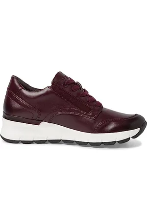 Jana 8-23763-41, Scarpe da ginnastica Donna, Rosso (Merlot), 40 EU Larga