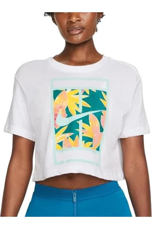Nike Dri-Fit Slam Crop T-Shirt, , L Donna
