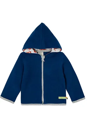 loud + proud Pile di Lana, Certificato Got Giacca, , 74-80 Unisex-Bambini e Ragazzi