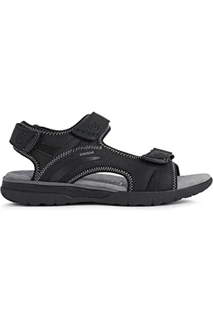 Geox Uomo U Spherica Ec5 A Sandali Uomo, (Black), 44 EU