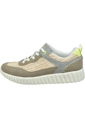 Bugatti 445-AI602, Scarpe da Ginnastica Donna, Sabbia/Multicolore, 40 EU