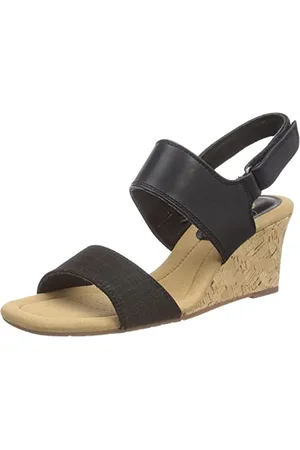 Clarks Kyarra Faye, Sandali con Zeppa Donna, , 38 EU