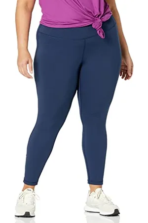 Amazon Leggings Active Sculpt Sportivi Lunghi A Vita Media per Allenamenti e Tempo Libero - Colori Fuori Produzione Donna, , 6XL Plus