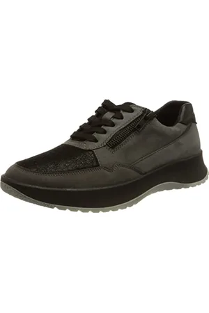 Berkemann Tecla, Scarpe da Ginnastica Donna, Schlamm/Schwarz, 42 EU