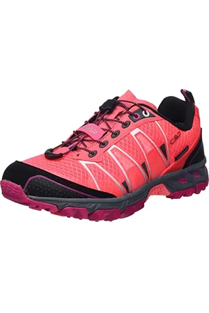 CMP ALTAK WMN TRAIL SHOES WP, Scarpe da Corsa Donna, Red Fluo-Carminio, 42 EU