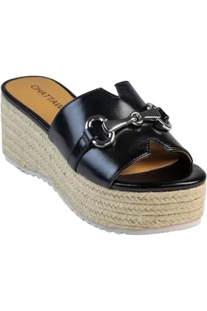 Chattawak 18hchloenoir38, Sandali con Tacco Donna, , 39 EU