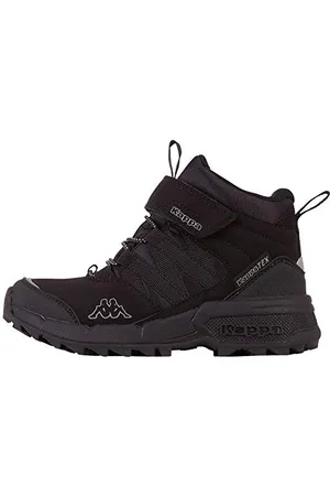 Kappa Thabo Tex K Unisex Kids Scarpe per jogging su strada Unisex - Bambini e ragazzi, (Black), 31 EU