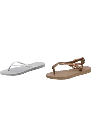 Havaianas Infradito Grigio 37/38 EU + Infradito Oro Rosa 37/38 EU