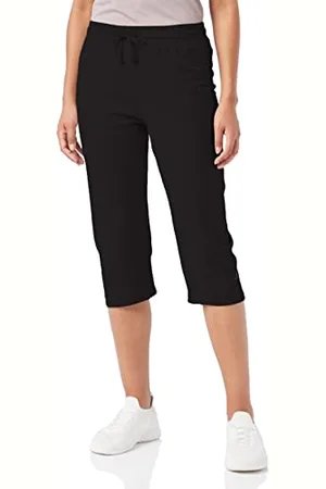 Champion Pantaloni Capri da Donna, Pantaloni Corti Leggeri da Salotto, in Jersey Lavorato a Maglia Capri per Le Donne, 18, , XX-Large