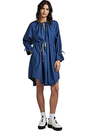 G-Star Donna Sniper Dress, (rinsed D23004-D309-082), L