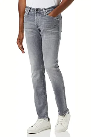 JACK & JONES Jjiglenn Jjicon Jj 257 50sps Noos, Jeans slim Uomo, (Grey Denim Grey Denim), W33/L30