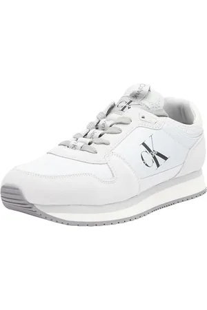 Calvin Klein Jeans Runner Sock Laceup NY-Lth Ym0ym00553, Sneaker da Corsa Uomo, , 40 EU