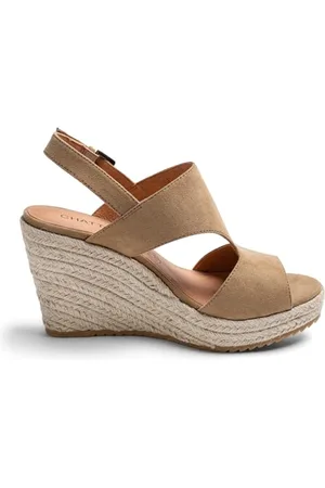 Chattawak 9JACINTHEBEIGE38, Sandali con Tacco Donna, , 38 EU