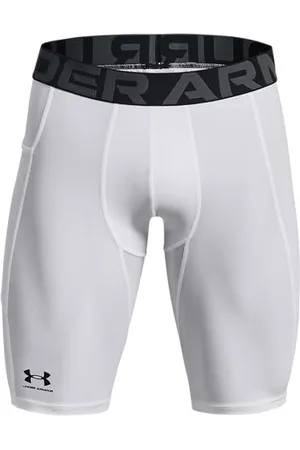 Under Armour Uomo UA HG Armour Lng Shorts, Shorts Uomo a Compressione, Pantaloncini Palestra Uomo con Tecnologia Assorbi-sudore, Pantaloncini Uomo Sportivi e Leggeri