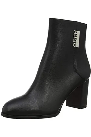 HUGO BOSS Victoria Bootie70-gr, Stivaletti Donna, Nero (Black 001), 42 EU