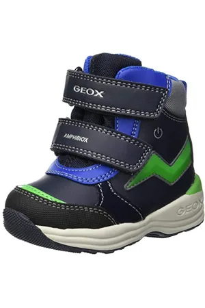 Geox B New Gulp B ABX C, Stivali Bimbo, Blu (Navy/Green C4248), 20 EU