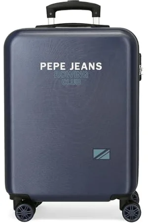 Pepe Jeans Edmon Valigia da cabina 38 x 55 x 20 cm Rigida ABS Chiusura a combinazione laterale 34 L 2,74 kg 4 ruote Bags, , Taglia unica, Valigia cabina