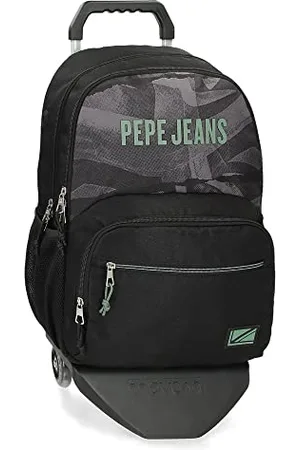 Pepe Jeans Davis Zaino scuola doppio scomparto con carrello 32 x 45 x 16 cm Poliestere 21,6 L