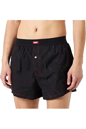 Diesel Uubx-stark-el, Boxer a pantaloncino Donna, Nero (Nero), L
