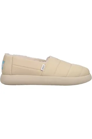 TOMS Women_Sneaker_Beige Repreve Matte Woven/Faux Fur, Scarpe da Ginnastica Donna, 40 EU