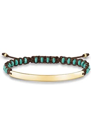 Thomas Sabo Bracciale Placcato Oro 18 Carati da Donna Argento Sterling 925