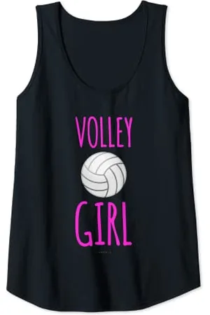 LUMOMIX Donna Canotta Sportiva Volley Regalo Ragazza Pallavolo Canotta Senzamaniche S