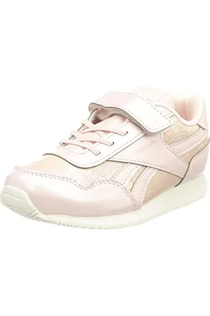 Reebok Royal Cl Jog 3.0 1v, Scarpe Running Bambine e Ragazze, Porcelain Pink/Porcelain Pink/Pink Glow, 19.5 EU