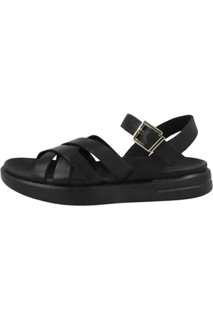 Geox D Xand 2S, Sandal Donna, Black, 38 EU