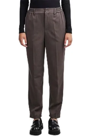 Pieces® Pccamil HW Pant Noos Pantaloni, Morel, XS x 30L Donna