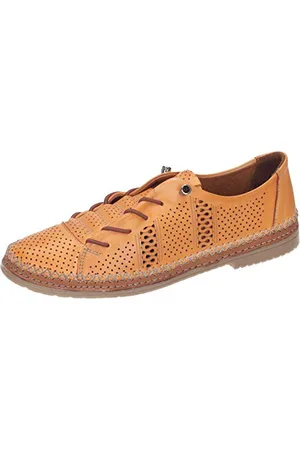 DR. BRINKMANN Manitu Pantofole da Donna, Scarpe da Ginnastica, Colore: Arancione, 36 EU