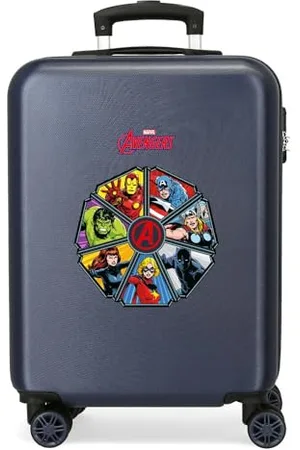 Disney Avengers To The Power Luggage - Valigia per bambini, ragazzi, blu elettrico