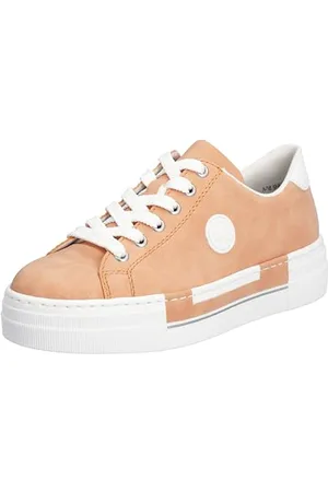 Rieker N49w1, Scarpe da Ginnastica Donna, Colore: Arancione, 36 EU