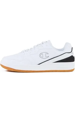 Champion RD18 Revive Low, Sneakers Uomo, Bianco/Nero/Marrone Chiaro (WW004), 44.5 EU