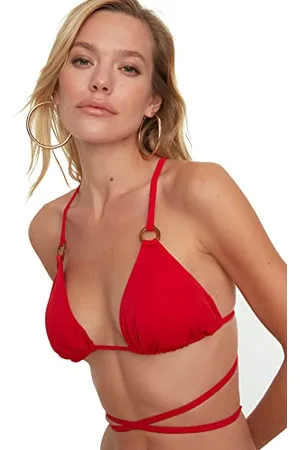 Trendyol Top Bikini Dettagliato Accessorio, , 0 Donna