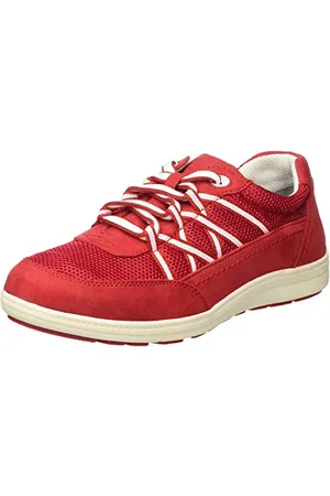 Jana Softline 8-8-23660-24, Scarpe da Ginnastica Basse Donna, Rosso (Red 500), 36 EU Larga