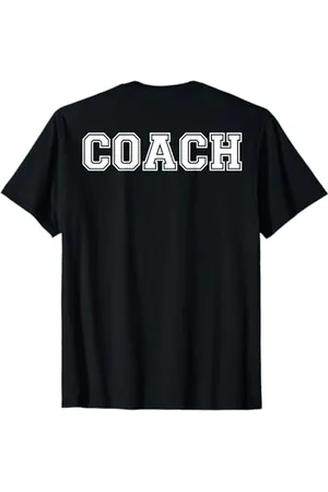 Head COACH sulla schiena T Shirt Maglietta