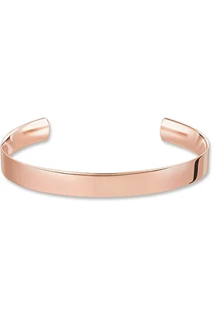 Thomas Sabo Bracciale da Donna Love Cuff Argento Placcato 8.8 cm AR088-415-12-L