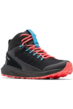 Columbia Trailstorm Mid Waterproof Scarponi Da Trekking Alta impermeabili da Donna, Nero (Black x White), 36 EU
