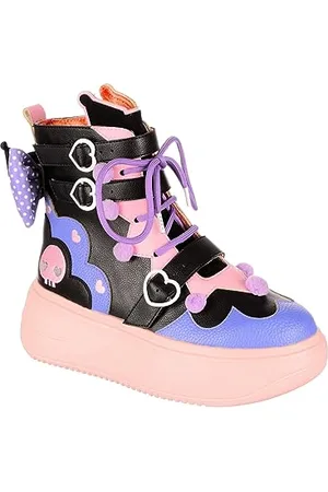 Irregular Choice Spettrale Kuromi, Stivali alla Moda Donna, , 41 EU